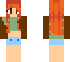 cute fall girl a stroll