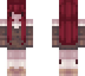 girl with red hair and winter outfit :p