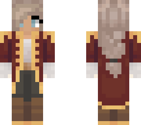 pirate ponytail (no hat)