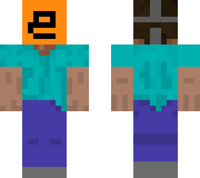 steve wearing a mask