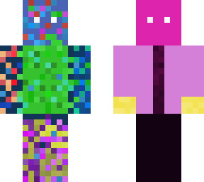 the purple glitch