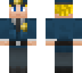 blonde policeman