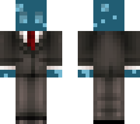 glow squid in a suit