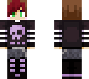goth-ish boy lavender