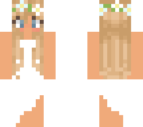 cute white dress girl