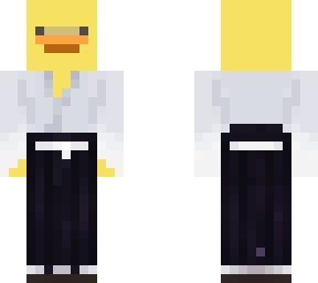 duck in a kimono