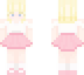 frilly dress girl | Minecraft Skin