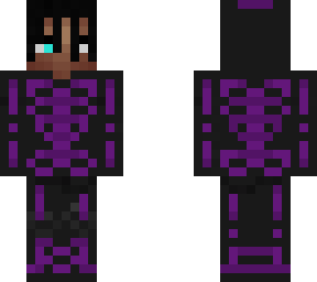 purple skeleton