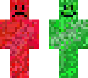 red vs green