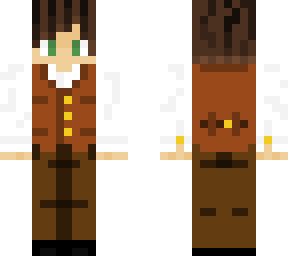 brown vest