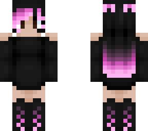 goth gamer girl (pink)
