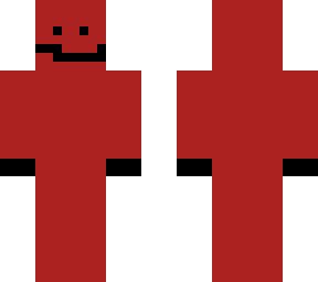 simple red character