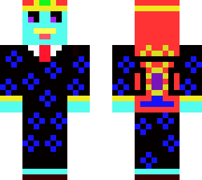 suited blue duck