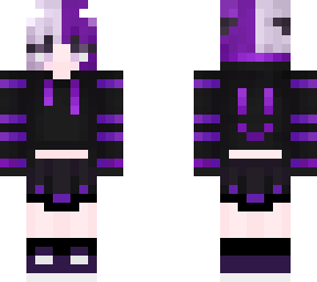 black and purple match