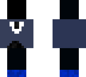 black/blue tux