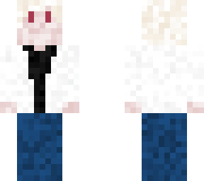 blonde guy in white blazer with black shirt and jeans