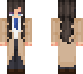 female castiel supernatural skin