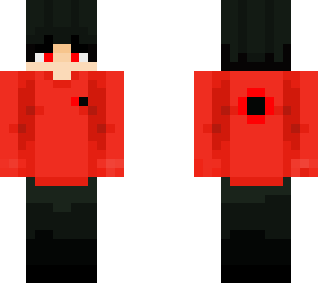red and black