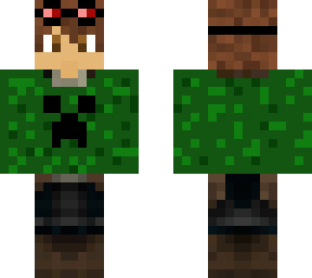 redstoner with minecraft sweater