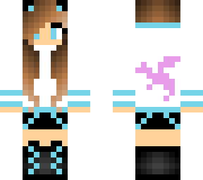 school girl blue