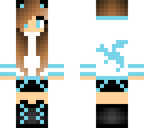school girl blue