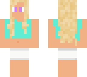 summer girl in swim suit