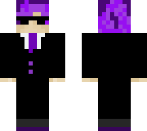 another skin with purple hair