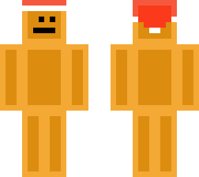 christmas orange glowing blob