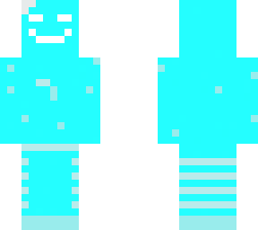 blue skin