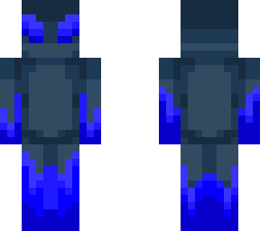 dark + blue energy alien (updated ver.)