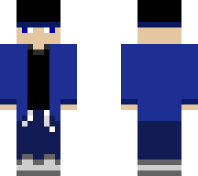guy in blue