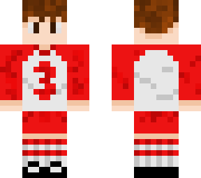jersey #3 red