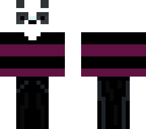 magenta panda