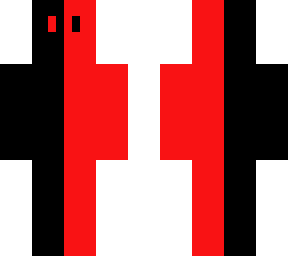 red and black