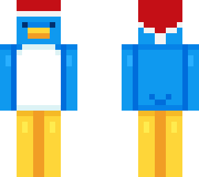 santa penguin