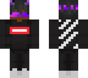 black purple and red hoodie