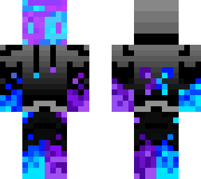lunar mask+purple+blue enderman with hood (i edited the face under the mask)