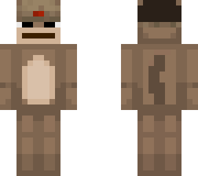 monkey with ushanka