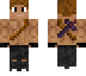 muscle man with sword