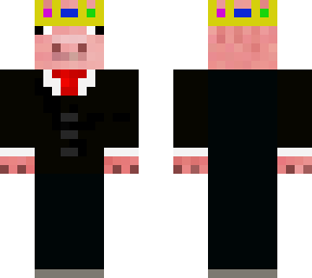 pig in suit