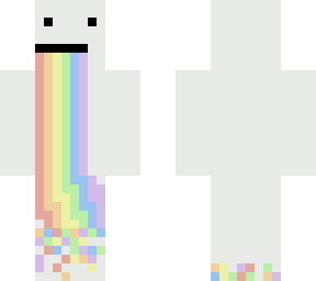 rainbow puke
