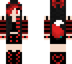 red scene fox girl