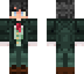 spiffy green tux