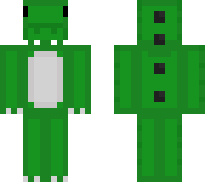 dinosaurio verde