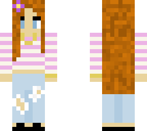 girl with orange hair