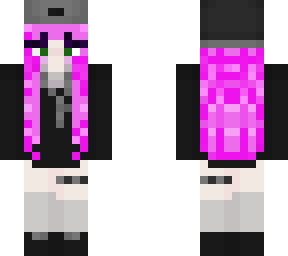 hot pink hair