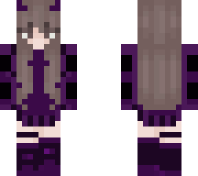 purple girl outfit