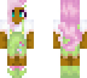 Flutter Skin Black Fluttershy | Minecraft Skin
