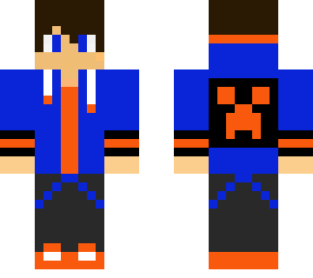 blue & orange guy