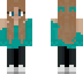 fixed teal sweater